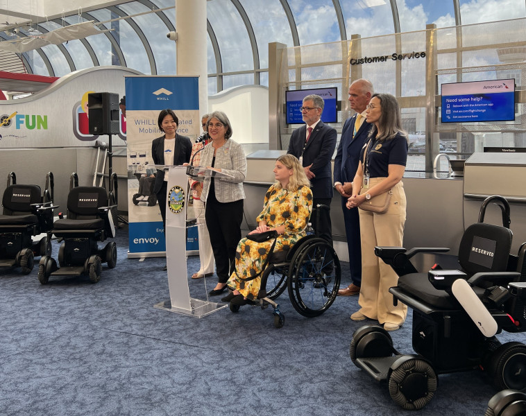 New autonomous wheelchairs at MIA