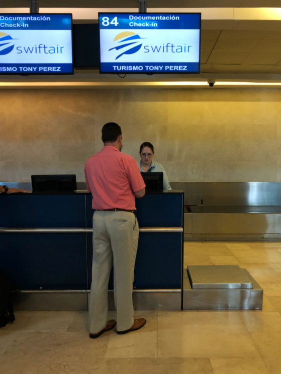 Costumer Services - Check in